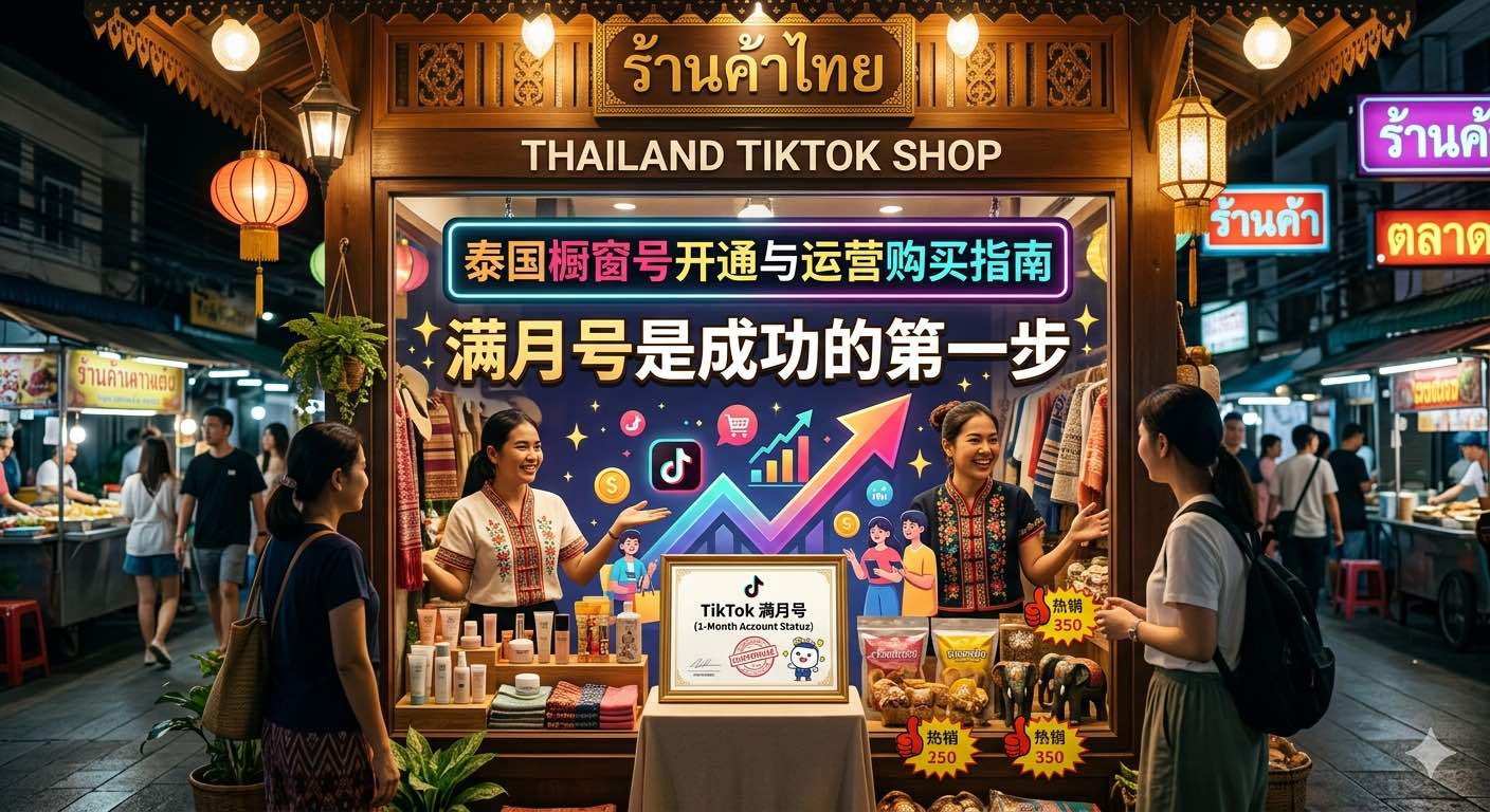 泰国橱窗号开通与运营购买指南：满月号是成功的第一步