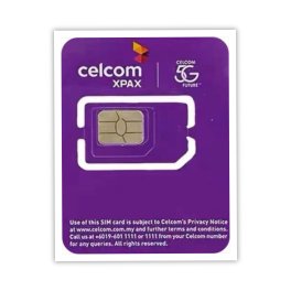 马来西亚手机电话卡CelcomDigi(紫卡)在线充值
