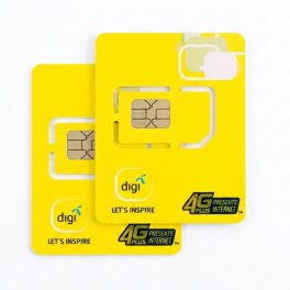 马来西亚手机电话卡Digi（黄卡）在线充值
